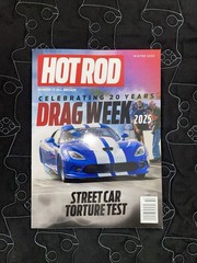 Hot Rod Magazine Feb 26 -Celebrating 20 Years DRAG WEEK -Street Car Torture NEW