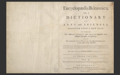 ENCYCLOPEDIA BRITANNICA 1771 FIRST 1ST EDITION (ALL 3 Volumes) E-Book Set on CD