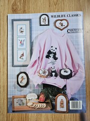 Wildlife Classics Country Cross Stitch Pattern Book book 63 Soft Cover 28 Pages