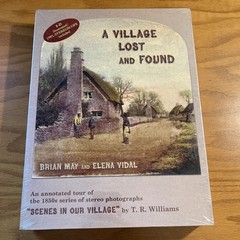 SEALED – A Village Lost and Found, Vidal and Brian May (2009, Hardcover) Queen