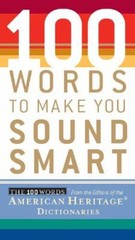 100 Words To Make You Sound Smart – Paperback – VERY GOOD