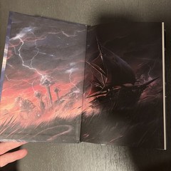 Hyperion Dan Simmons The Broken Binding 1st Print & Bookmark