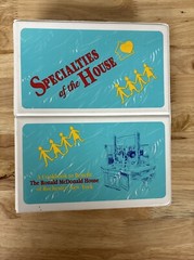 Ronald McDonald House Commemorative Cookbook, Rochester New York 1995, 282 pages