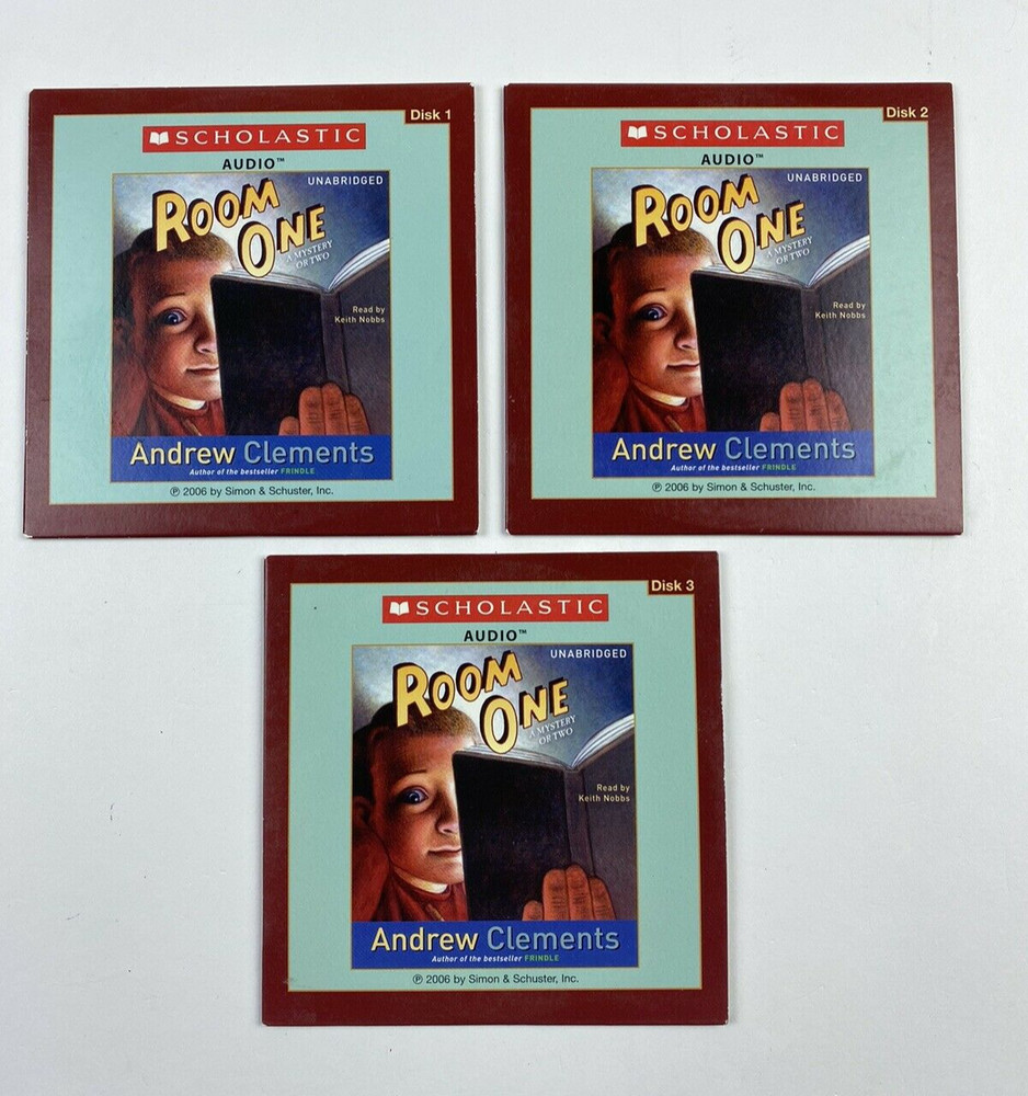 Scholastic Audio Room One: A Mystery or Two 2006 Audiobook CD – 3 Disc Set