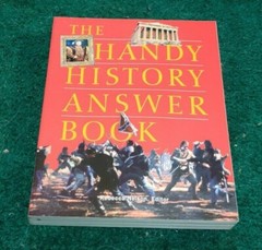 1999 HANDY HISTORY ANSWER BOOK Rebecca Nelson 456 Pages Paperback