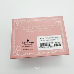 Rupi Kaur’s Writing Prompts Self-Love – 70 Card Deck w/ Hardcover Box Open Box
