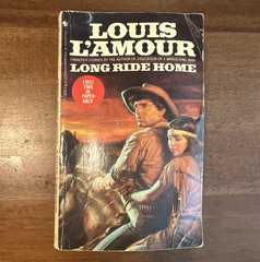 Louis L’Amour Long Ride Home Paperback Western Short Stories – Bantam Books