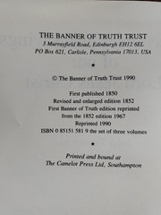 Discourses and Sayings of Our Lord Vol. 2 | John Brown | Banner of Truth Trust 1