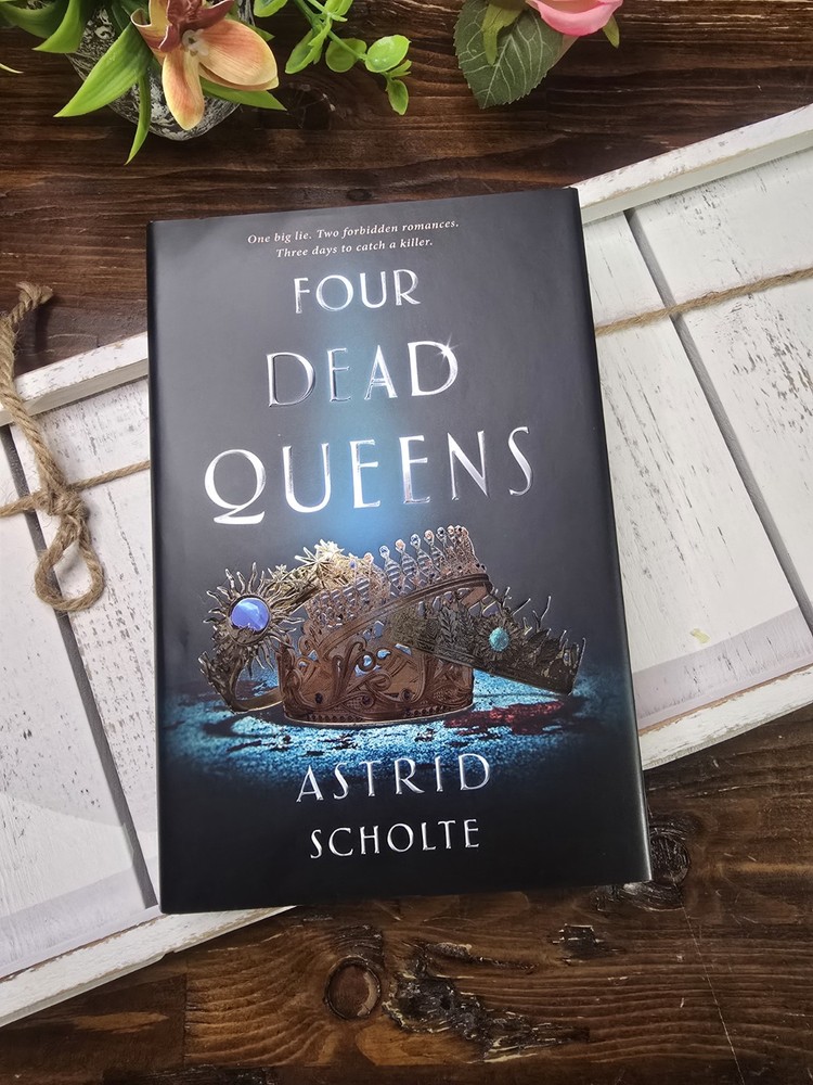 Four Dead Queens by Astrid Scholte Hardcover Regular Edition