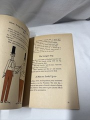 Vintage 1965 The Abraham Lincoln Joke Book Scholastic HC Illustrated Humor