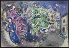DAPHNIS & CHLOE with 42 COLOR LITHOGRAPHS by MARC CHAGALL – 1977 Editions Verve