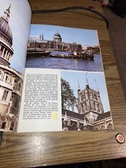 1970s Look At London In Colour pictorial booklet, Jarrold & Sons 9-3/4″ x 7-1/8″