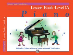 Alfred’s Basic Piano Library Lesson Book, Bk 1A – Paperback – GOOD