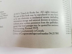 The Old West; The Townsmen. Time Life. 3rd Printing. 1978