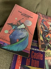 L. Sprague De Camp Vintage 1960s-70s Fantasy Sci-Fi PB Book Lot of 10 Good
