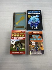 Minecraft Books – Lot Of 12 Unofficial Overworld Adventure, The Shipwreck Mojang