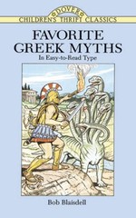 Favorite Greek Myths (Dover Children’s Thrift Classics) – Paperback – VERY GOOD