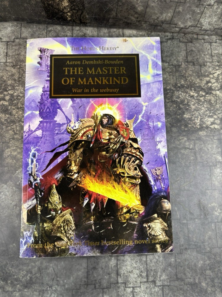 The Master of Mankind Horus Heresy Book Warhammer Trade Paperback (#3824)