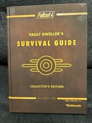 Fallout 4 Vault Dweller’s Survival Guide • Collector’s Edition Hardcover + Map