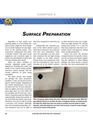 SA511 How to Custom Car Painting on a Budget Bodywork Prep Sanding Equipment