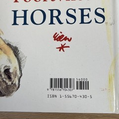 Rien Poortvliet’s Horses Book First Edition 1978 Hardcover with DJ Very Good