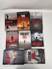 Lot Of Alan Gratz Books Heroes Code Of Honor Two Degrees Prisoner B-3087