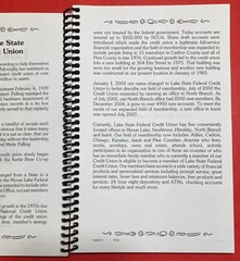 LAKE STATE FEDERAL CREDIT UNION FAVORITES COOKBOOK 8.5X6 INCHES MOOSE LAKE MINN.