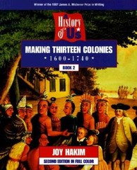 A History of US: Book 2: Making Thirteen Colonies (1600-1740) – Paperback – GOOD