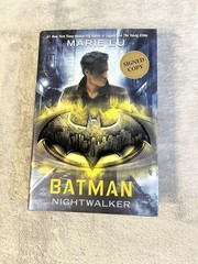 DC Icons: Batman: Nightwalker by Marie Lu Signed Copy 1st Ed. (2018, Hardcover)