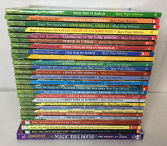 Lot of 27 Magic Tree House Original Series Books by Mary Pope Osborne + Research