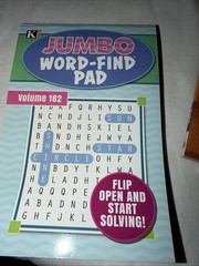 KAPPA Word-Find Pocket Puzzle Volume 182 Pages 162 W/ 73 Puzzles Large Print NEW