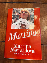 Martina : Autobiography by George Vecsey and Martina Navratilova (1985,…