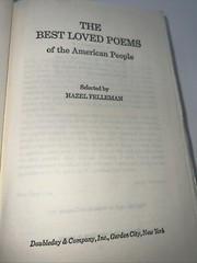 Best Loved Poems of the American People by Hazel Felleman (1936, Hardcover)