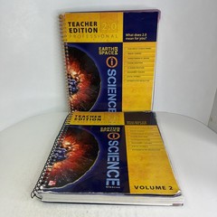 Earth & Space Teacher Edition 2.0 Professional Set – Volumes 1 & 2