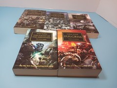 Warhammer 40K Horus Heresy Books 1-5 Reprints VGC