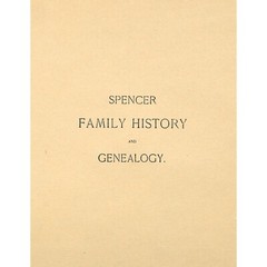 Spencer family history and genealogy