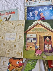 Vintage Little Golden Books Lot Of 8- Bambi, Frozen, Peter Rabbit, Hansel/Gretel