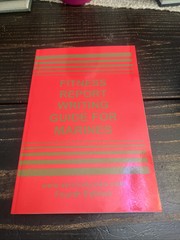 Fitness Report Writing Guide for Marines Performance Review Assistant