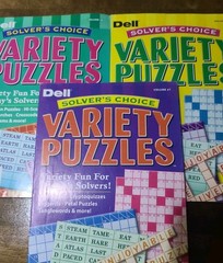 Lot of 3 Dell Solver’s Choice Variety Puzzles