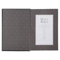 The Holy Bible KJV King James Version LARGE PRINT Hardcover.Jesus Words In Red**