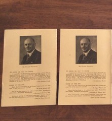 Temperance pamphlets. United Kingdom. Vintage titles. Mid 20th Century.