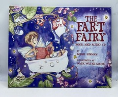 The Fart Fairy by Bobbie Hinman HB CD included Signed 923