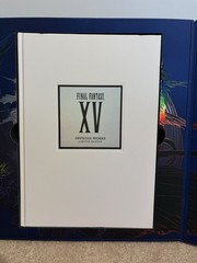 Final Fantasy XV Official Works Limited Edition Signed by 2 Eng VAs *Read Desc*