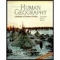 HUMAN GEOGRAPHY: LANDSCAPES OF HUMAN ACTIVITIES By Judith; Jerome Donald Getis