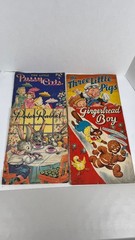 Vintage Children’s Story Book Lot 1938-40 Whitman Merrill Peter Rabbit Pigs