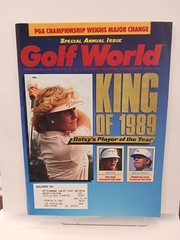 (Lot of 3) Vintage Golf World International (Nov-Dec 1989) Betsy King Player of