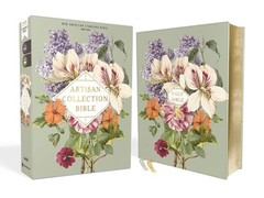 Nasb, Artisan Collection Bible, Leathersoft, Sage Floral, Red Letter Edition, 19