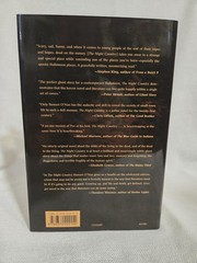 The Night Country Stewart O’Nan 1st Ed HC DJ 2003 Farrar Straus & Giroux Fiction