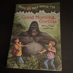 Magic Tree House Good Morning, Gorillas by Mary Pope Osborne Paperback