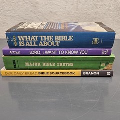 Religious Book Lot 4 Biblical Reference Christian Pastoral Preacher Bible Help